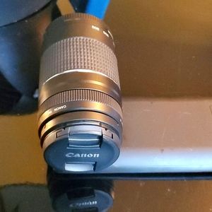 COPY - Canon zoom lens- black, 75-300 mm